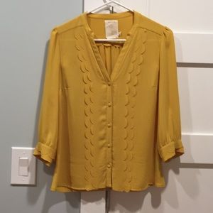 Anthropologie Meadow Rue Blouse